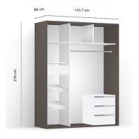 DRESSING LEX 171-218-66 D GRI/DSO